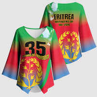 Eritrea 35th Anniversary Kimono Sleeve Blouse May 24 1991-2026 Proud To Be Eritrean