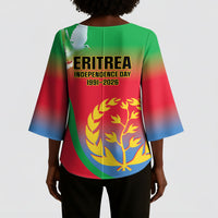 Eritrea 35th Anniversary Kimono Sleeve Blouse May 24 1991-2026 Proud To Be Eritrean