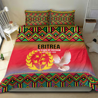 Eritrea 35 Years Of Independence Bedding Set 1991-2026 Freedom Legacy Pride