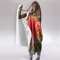 Eritrea 35 Years Of Independence Hooded Blanket 1991-2026 Freedom Legacy Pride
