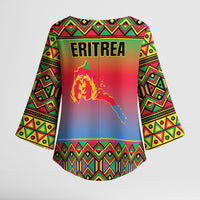 Eritrea 35 Years Of Independence Kimono Sleeve Blouse 1991-2026 Freedom Legacy Pride
