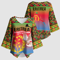 Eritrea 35 Years Of Independence Kimono Sleeve Blouse 1991-2026 Freedom Legacy Pride