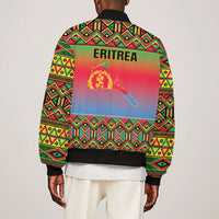 Eritrea 35 Years Of Independence Sleeve Zip Bomber Jacket 1991-2026 Freedom Legacy Pride