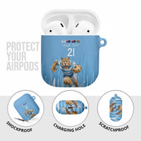 Argentina Rugby Custom AirPods Case Glory Be To Pumas - Wonder Print Shop