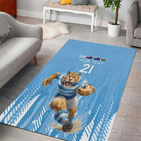 Argentina Rugby Custom Area Rug Glory Be To Pumas - Wonder Print Shop