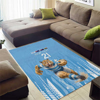 Argentina Rugby Custom Area Rug Glory Be To Pumas - Wonder Print Shop