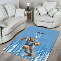 Argentina Rugby Custom Area Rug Glory Be To Pumas - Wonder Print Shop