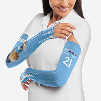 Argentina Rugby Custom Arm Sleeves Glory Be To Pumas - Wonder Print Shop