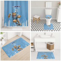 Argentina Rugby Custom Bathroom Set Glory Be To Pumas - Wonder Print Shop