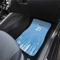 Argentina Rugby Custom Car Mats Glory Be To Pumas - Wonder Print Shop
