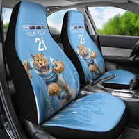 Argentina Rugby Custom Car Seat Cover Glory Be To Pumas - Wonder Print Shop