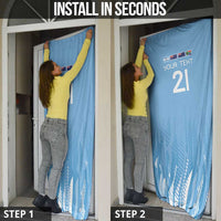 Argentina Rugby Custom Door Cover Glory Be To Pumas - Wonder Print Shop