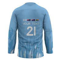 Argentina Rugby Custom Hockey Jersey Glory Be To Pumas - Wonder Print Shop