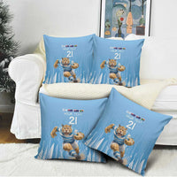 Argentina Rugby Custom Pillow Cover Glory Be To Pumas - Wonder Print Shop