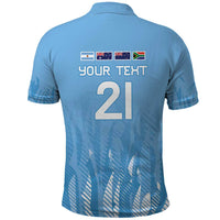 Argentina Rugby Custom Polo Shirt Glory Be To Pumas - Wonder Print Shop