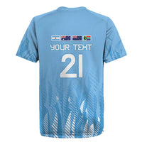 Argentina Rugby Custom Rugby Jersey Glory Be To Pumas - Wonder Print Shop