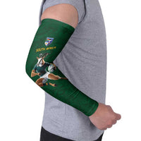 South Africa Rugby Custom Arm Sleeves Glory Be To Springboks - Wonder Print Shop