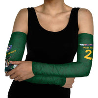 South Africa Rugby Custom Arm Sleeves Glory Be To Springboks - Wonder Print Shop