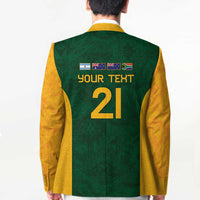 South Africa Rugby Custom Blazer Glory Be To Springboks - Wonder Print Shop