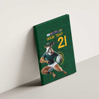 South Africa Rugby Custom Canvas Wall Art Glory Be To Springboks - Wonder Print Shop