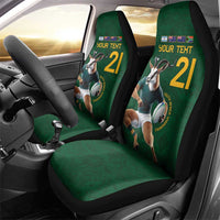 South Africa Rugby Custom Car Seat Cover Glory Be To Springboks - Wonder Print Shop