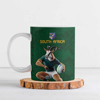 South Africa Rugby Custom Ceramic Mug Glory Be To Springboks - Wonder Print Shop