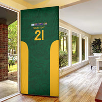 South Africa Rugby Custom Door Cover Glory Be To Springboks - Wonder Print Shop