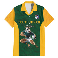South Africa Rugby Custom Hawaiian Shirt Glory Be To Springboks - Wonder Print Shop