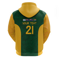South Africa Rugby Custom Hoodie Glory Be To Springboks - Wonder Print Shop