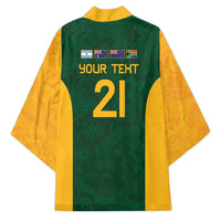 South Africa Rugby Custom Kimono Glory Be To Springboks - Wonder Print Shop