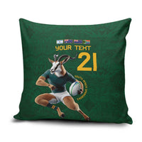 South Africa Rugby Custom Pillow Cover Glory Be To Springboks - Wonder Print Shop