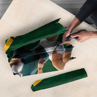 South Africa Rugby Custom Umbrella Glory Be To Springboks - Wonder Print Shop