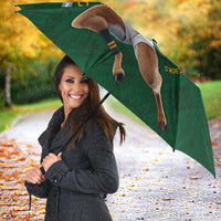 South Africa Rugby Custom Umbrella Glory Be To Springboks - Wonder Print Shop