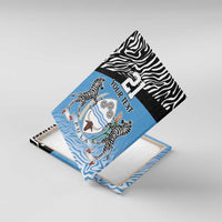 Botswana Cricket Custom Canvas Wall Art Baggy Blues Zebra Skins Pattern - Wonder Print Shop