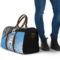 Botswana Cricket Custom Travel Bag Baggy Blues Zebra Skins Pattern - Wonder Print Shop