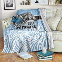 Botswana Independence Day 1966 Blanket Tribal Zebra Skins Pattern - Wonder Print Shop