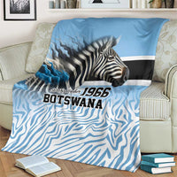 Botswana Independence Day 1966 Blanket Tribal Zebra Skins Pattern - Wonder Print Shop