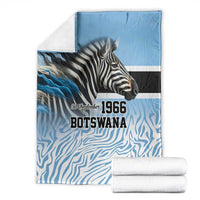 Botswana Independence Day 1966 Blanket Tribal Zebra Skins Pattern - Wonder Print Shop