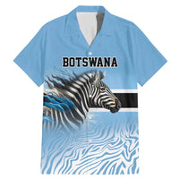 Botswana Independence Day 1966 Family Matching Mermaid Dress and Hawaiian Shirt Tribal Zebra Skins Pattern - Wonder Print Shop
