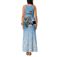 Botswana Independence Day 1966 Family Matching Tank Maxi Dress and Hawaiian Shirt Tribal Zebra Skins Pattern - Wonder Print Shop