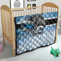 Botswana Independence Day 1966 Quilt Tribal Zebra Skins Pattern - Wonder Print Shop