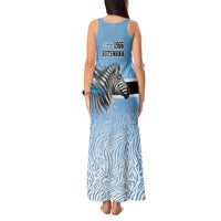 Botswana Independence Day 1966 Tank Maxi Dress Tribal Zebra Skins Pattern - Wonder Print Shop
