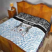Botswana Personalized Quilt Zebra Skins Pattern - Wonder Print Shop