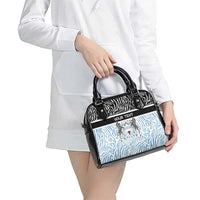 Botswana Personalized Shoulder Handbag Zebra Skins Pattern - Wonder Print Shop