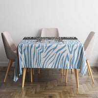 Botswana Personalized Tablecloth Zebra Skins Pattern - Wonder Print Shop