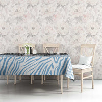 Botswana Personalized Tablecloth Zebra Skins Pattern - Wonder Print Shop