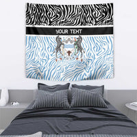 Botswana Personalized Tapestry Zebra Skins Pattern - Wonder Print Shop