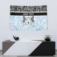 Botswana Personalized Tapestry Zebra Skins Pattern - Wonder Print Shop