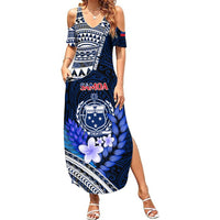 Samoa Rugby Summer Maxi Dress Proud Samoa World Cup 2023 - Wonder Print Shop