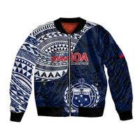 Custom Samoa Rugby Bomber Jacket Proud Samoa World Cup 2023 LT9 - Wonder Print Shop
